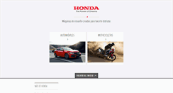 Desktop Screenshot of hondacanarias.com