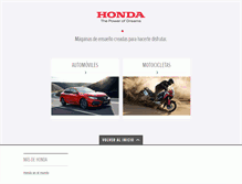 Tablet Screenshot of hondacanarias.com